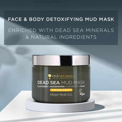 PraNaturals Dead Sea Mud Mask 550g