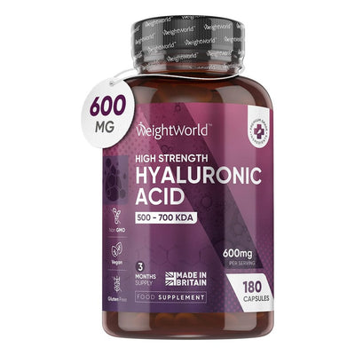 WeightWorld Hyaluronic Acid 600mg 180 Capsule
