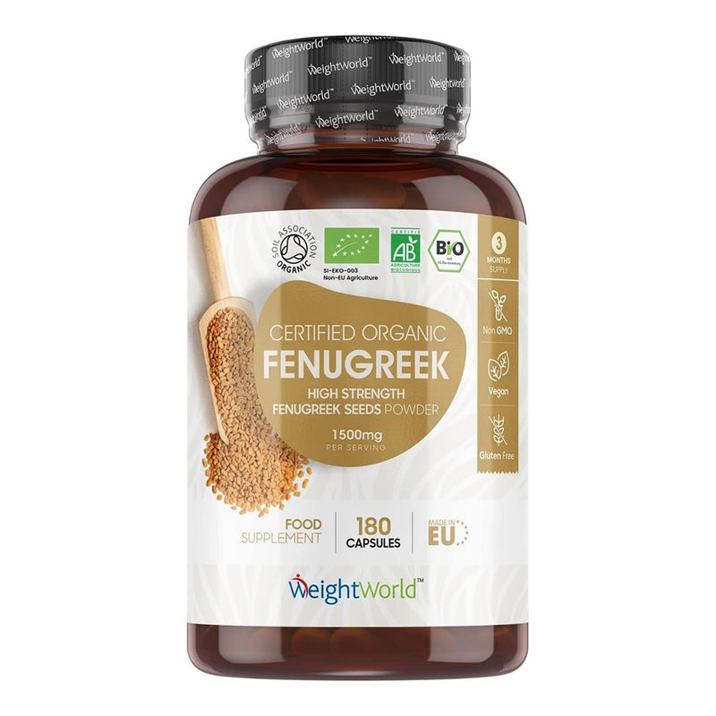 WeightWorld Fenugrec Bio 1500mg 180 Gélules 
