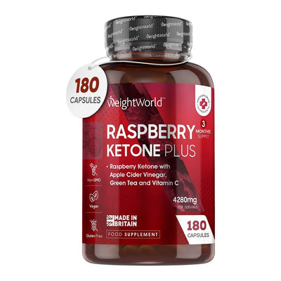 WeightWorld Raspberry Ketone Plus 180 Capsules