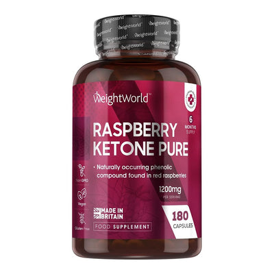 WeightWorld Raspberry Ketone Pure 1200mg 180 Capsules