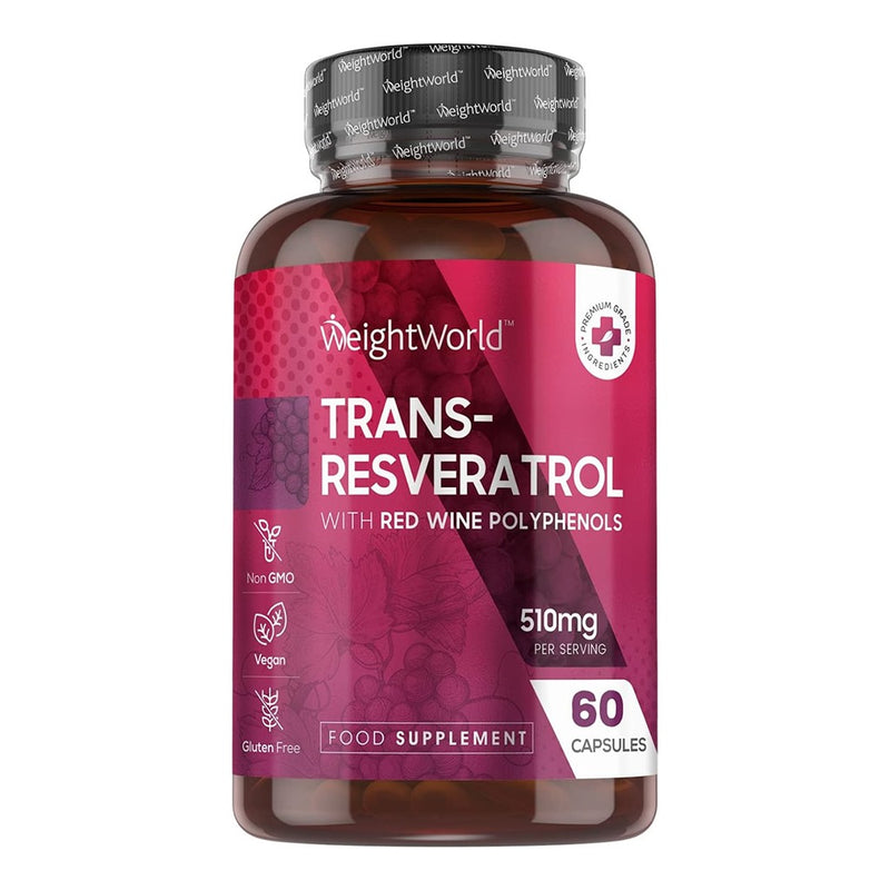 WeightWorld Resvératrol 250mg 60 Gélules