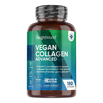 WeightWorld Végétalien Collagène Avancé 180 Capsules