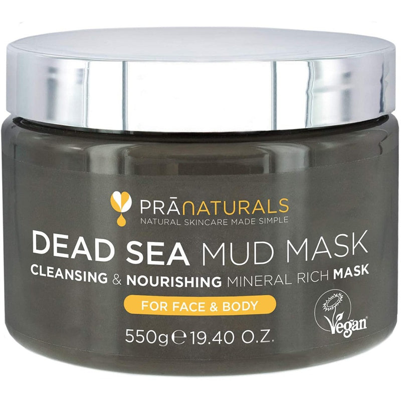 PraNaturals Dead Sea Mud Mask 550g - Fit &