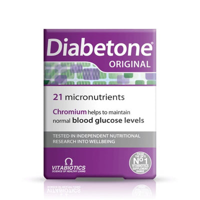 Vitabiotics Diabetone Original 30 Tablets - Fit 'n' Vit - Shipping globally from the UK