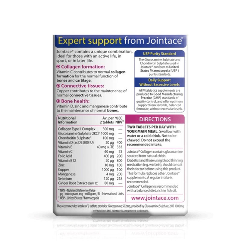 Vitabiotics Jointace Collagen 30 Tablets - Fit &