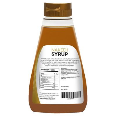 NKD LIVING Naked Syrup Gold 450ml - Fit 'n' Vit - Shipping globally from the UK