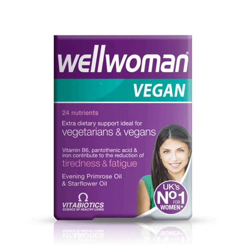 Vitabiotics Wellwoman Vegan 60 Tablets - Fit &