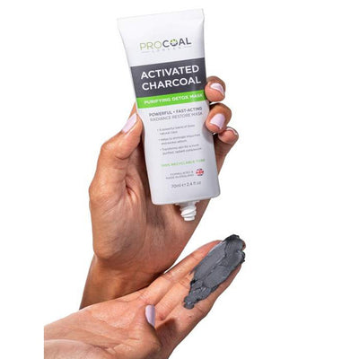 PROCOAL Activated Charcoal Purifying Detox Mask 70ml - Fit 'n' Vit - Shipping globally from the UK