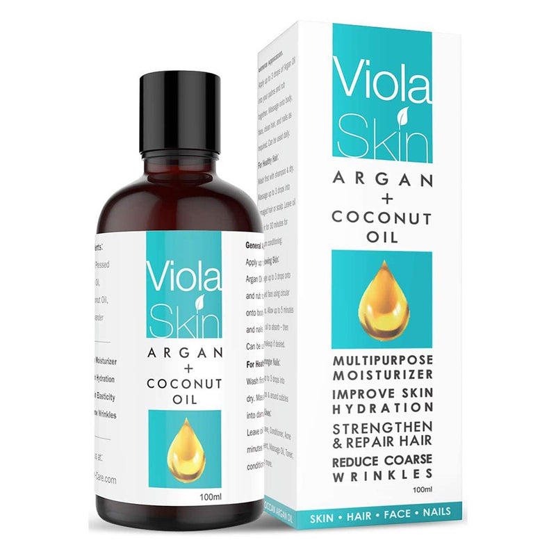 ViolaSkin Argan & Coconut Oil 100ml - Fit &