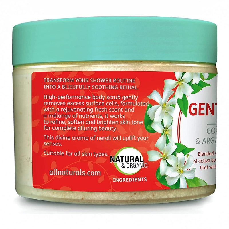 All Naturals Gentle Touch - Neroli and Argan Oils Body Scrub 400g - Fit &