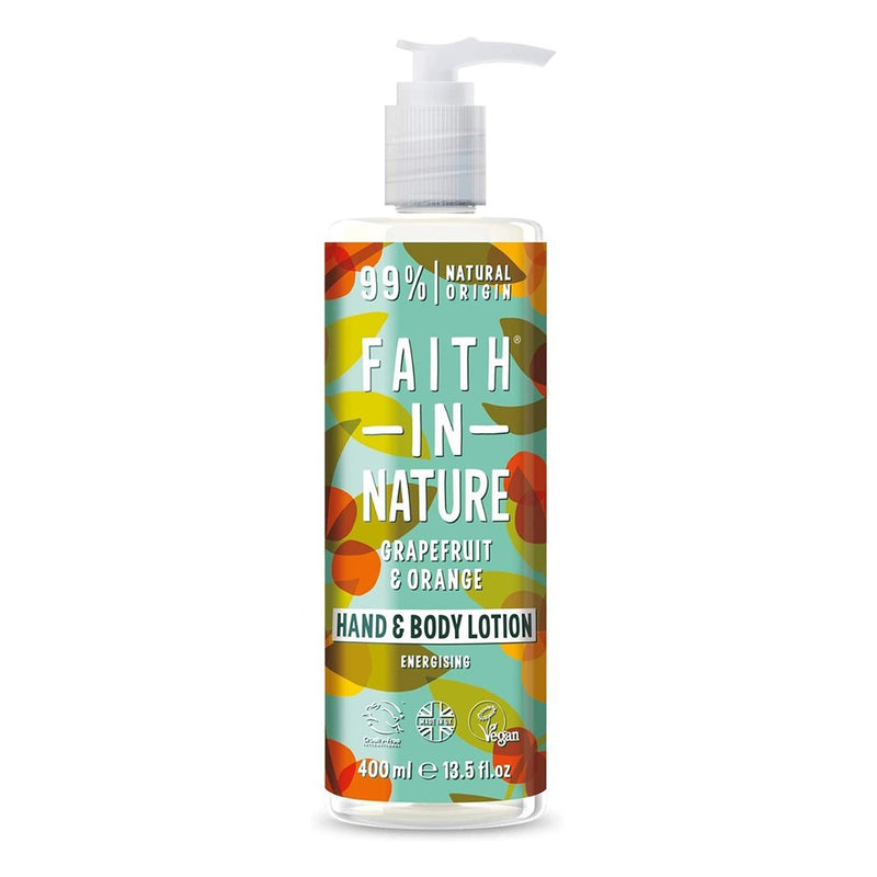 Faith In Nature Natural Hand and Body Lotion 400ml - Fit &