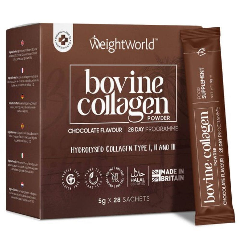 WeightWorld Bovine Collagen 5g Powder 28 Sachets - Fit &
