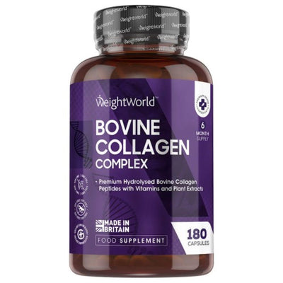 WeightWorld Bovine Collagen Complex 180 Capsules - Fit 'n' Vit - Shipping globally from the UK