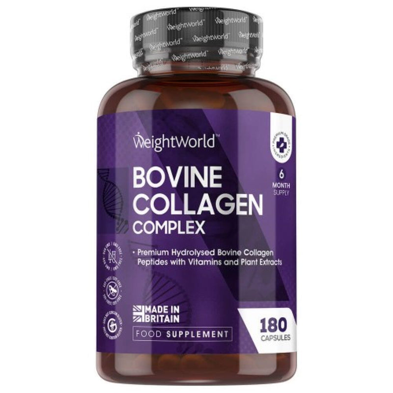 WeightWorld Bovine Collagen Complex 180 Capsules - Fit &