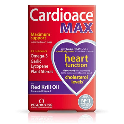 Vitabiotics Cardioace Max 84 Capsules - Fit 'n' Vit - Shipping globally from the UK