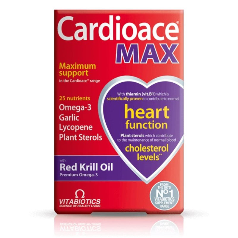 Vitabiotics Cardioace Max 84 Capsules - Fit &