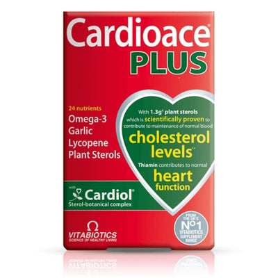 Vitabiotics Cardioace Plus 60 Capsules - Fit 'n' Vit - Shipping globally from the UK