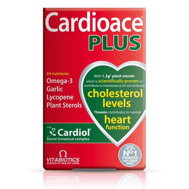 Vitabiotics Cardioace Plus 60 Capsules - Fit &