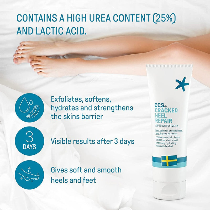 CCS Cracked Heel Repair 125ml – Fit 'n' Vit