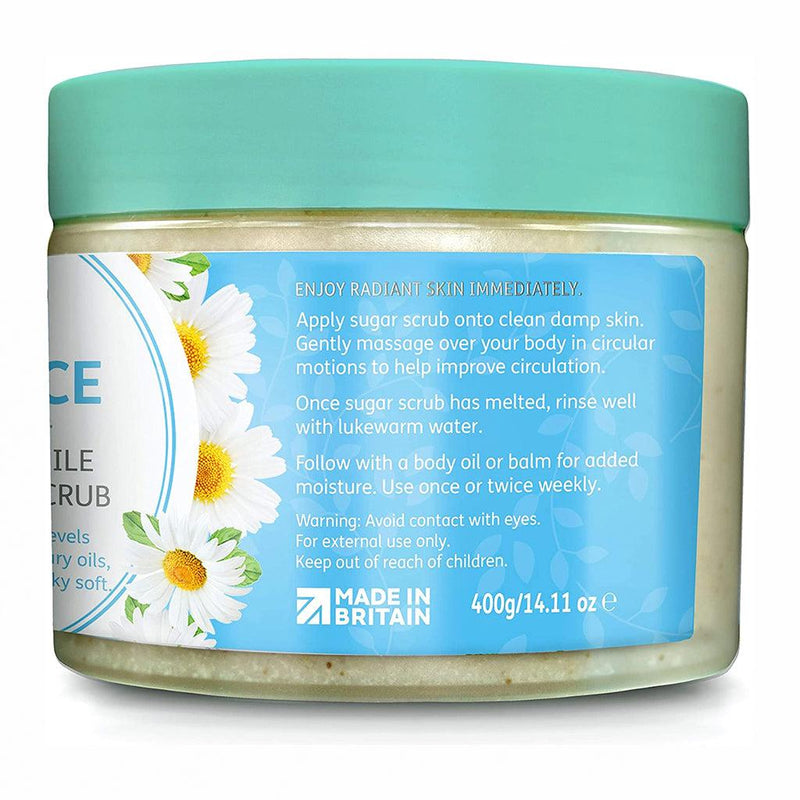 All Naturals Confidence - Refreshing Chamomile & Rosehip Oil Body Scrub 400g - Fit &