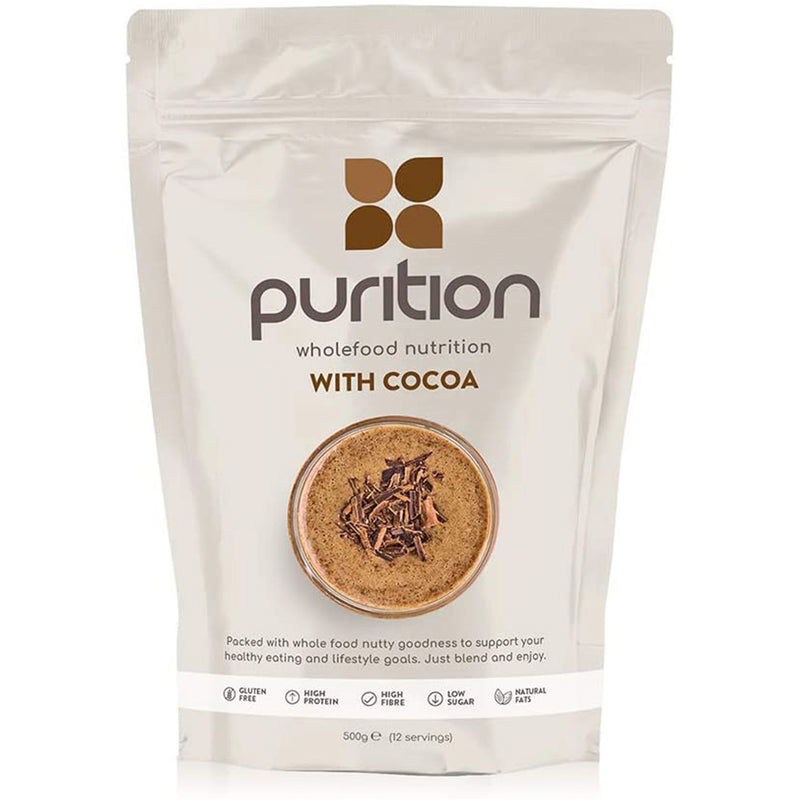 Purition Wholefood Nutrition Meal Replacement Shake 500g - Fit &