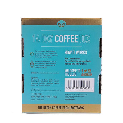 BOOTEA 14 Day CoffeeTox - Fit 'n' Vit - Shipping globally from the UK