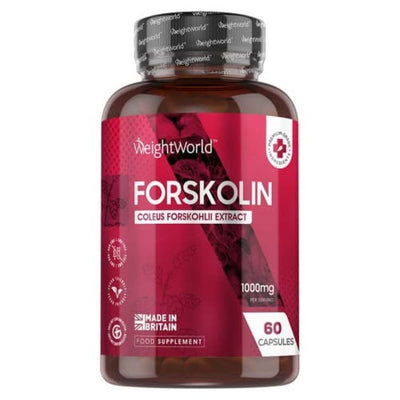 WeightWorld Forskolin 1000mg 60 Capsules - Fit 'n' Vit - Shipping globally from the UK