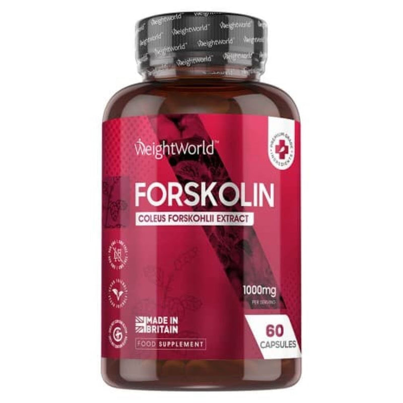 WeightWorld Forskolin 1000mg 60 Capsules - Fit &