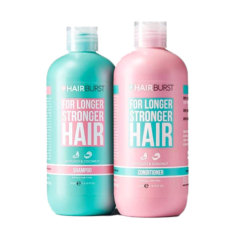 HAIRBURST Shampoo & Conditioner for Longer Stronger Hair 350ml - Fit &