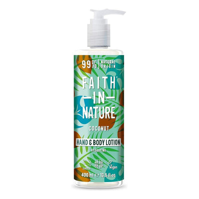 Faith In Nature Natural Hand and Body Lotion 400ml - Fit 'n' Vit - Shipping globally from the UK
