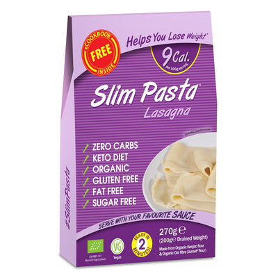 Eat Water Slim Pasta Lasagne 270g - Pack of 5 - Fit 'n' Vit - Shipping globally from the UK