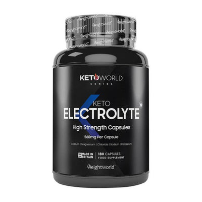 WeightWorld KetoWorld Keto Electrolyte 180 Capsules - Fit 'n' Vit - Shipping globally from the UK