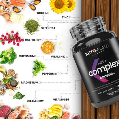 WeightWorld KetoWorld Keto Complex 120 Capsules - Fit 'n' Vit - Shipping globally from the UK