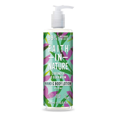 Faith In Nature Natural Hand and Body Lotion 400ml - Fit 'n' Vit - Shipping globally from the UK