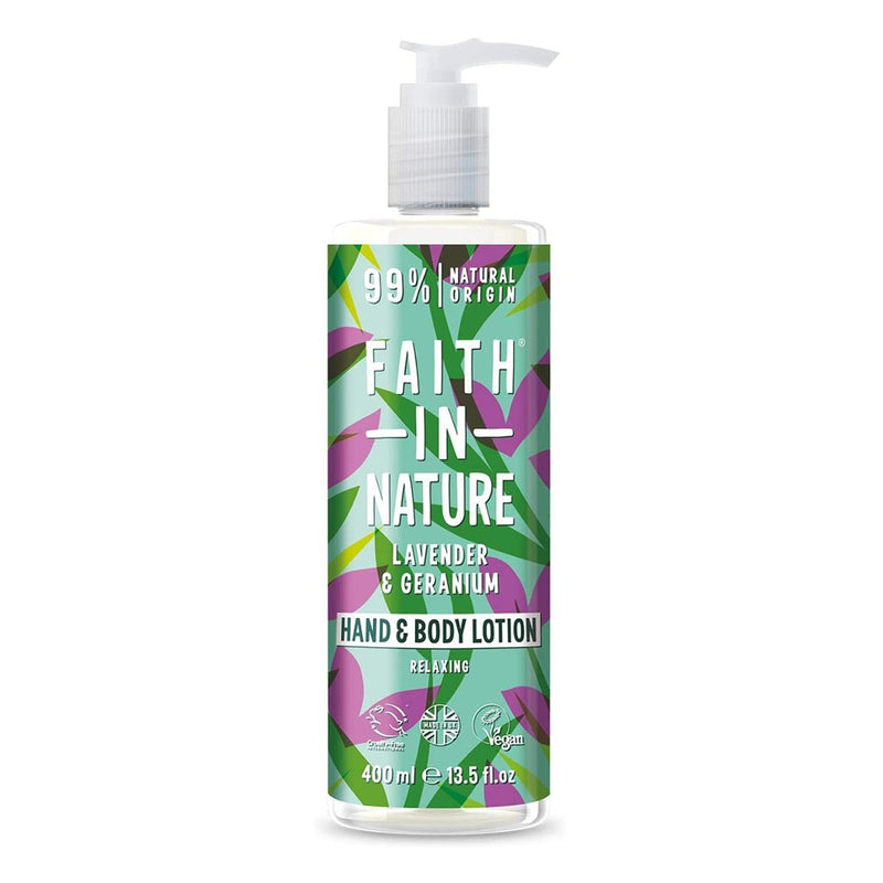 Faith In Nature Natural Hand and Body Lotion 400ml - Fit &