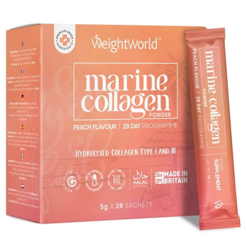 WeightWorld Marine Collagen 5g Powder 28 Sachets - Fit &