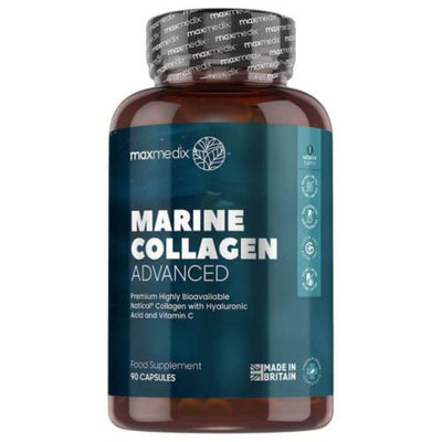 maxmedix Marine Collagen Advanced 90 Capsules - Fit 'n' Vit - Shipping globally from the UK
