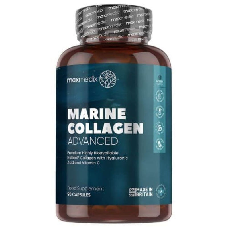 maxmedix Marine Collagen Advanced 90 Capsules - Fit &