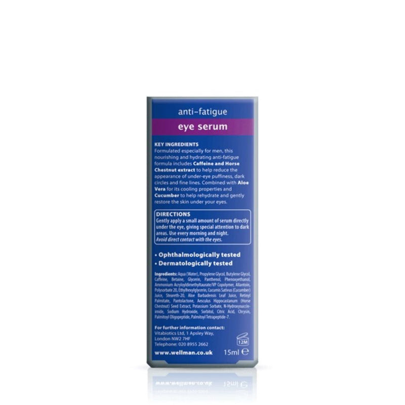 Vitabiotics Wellman Under Eye Serum 15ml - Fit &