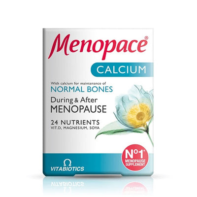 Vitabiotics Menopace Calcium 60 Tablets - Fit 'n' Vit - Shipping globally from the UK
