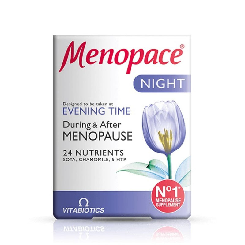Vitabiotics Menopace Night 30 Tablets - Fit &