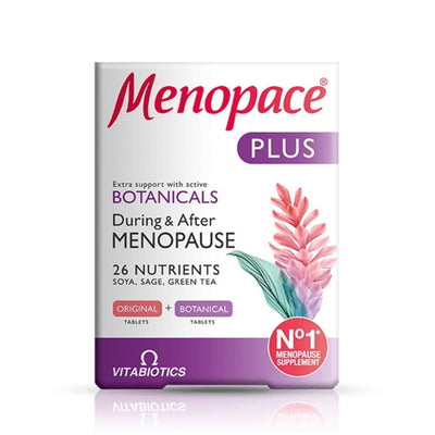 Vitabiotics Menopace Plus 56 Tablets - Fit 'n' Vit - Shipping globally from the UK