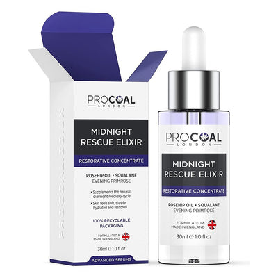 PROCOAL Midnight Rescue Elixir 30ml - Fit 'n' Vit - Shipping globally from the UK