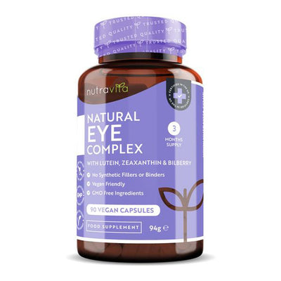 Nutravita Natural Eye Complex 90 Capsules - Fit 'n' Vit - Shipping globally from the UK