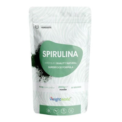 WeightWorld Spirulina 200g Powder - Fit 'n' Vit - Shipping globally from the UK