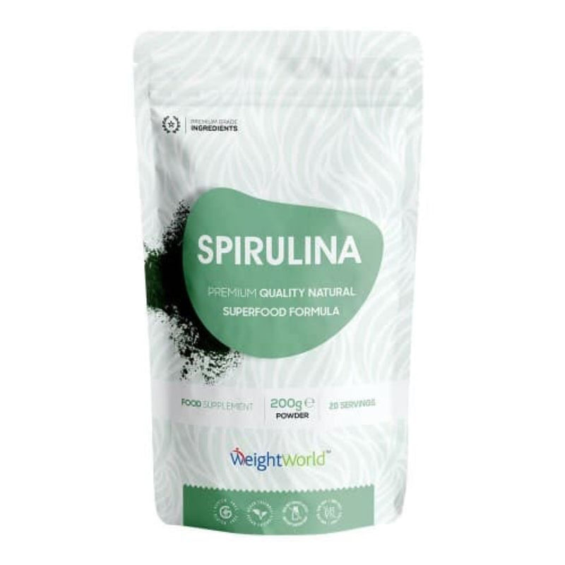 WeightWorld Spirulina 200g Powder - Fit &