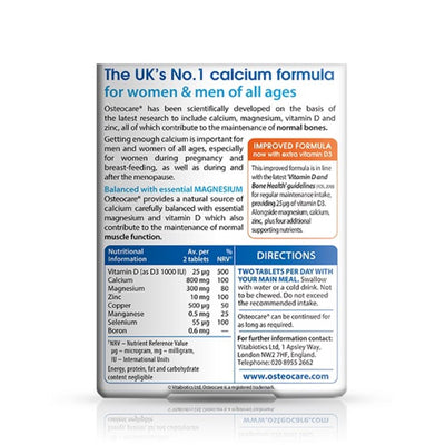 Vitabiotics Osteocare Original Tablets - Fit 'n' Vit - Shipping globally from the UK