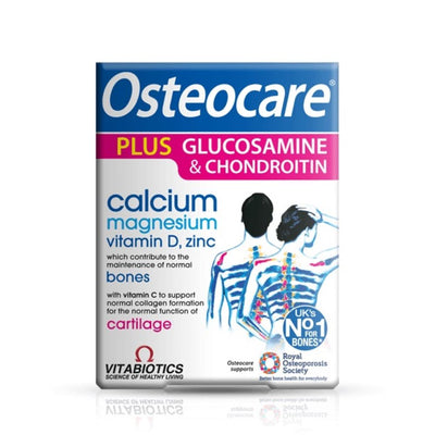 Vitabiotics Osteocare Plus Glucosamine & Chondroitin 60 Tablets - Fit 'n' Vit - Shipping globally from the UK