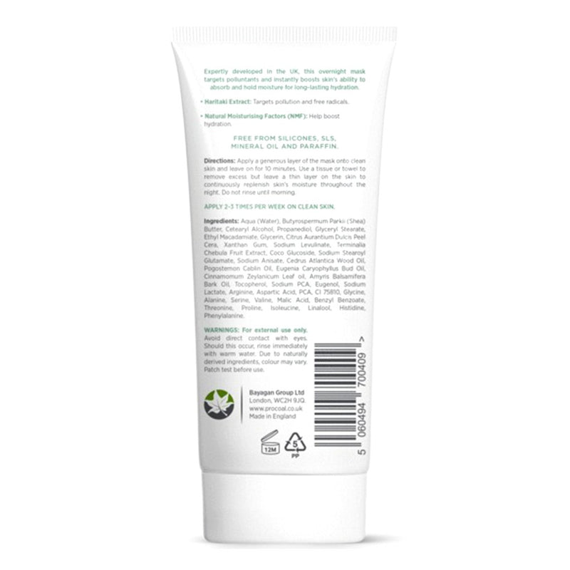 PROCOAL Overnight Pollutant Defending Face Mask 70ml - Fit &